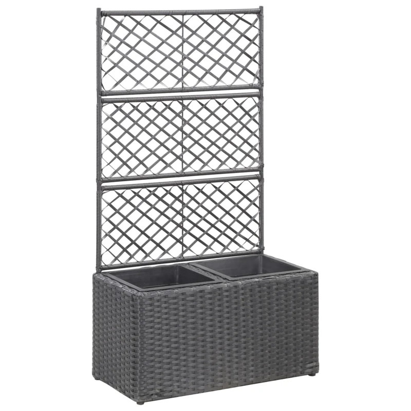 Nugent Planter, Grey, 107cm H x 58cm W