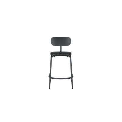 Khylia Upholstered Counter Stool with Metal Frame