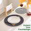 Ensemble de 6 napperons, napperons ronds tissés, sous-plats pour plats chauds et casseroles
