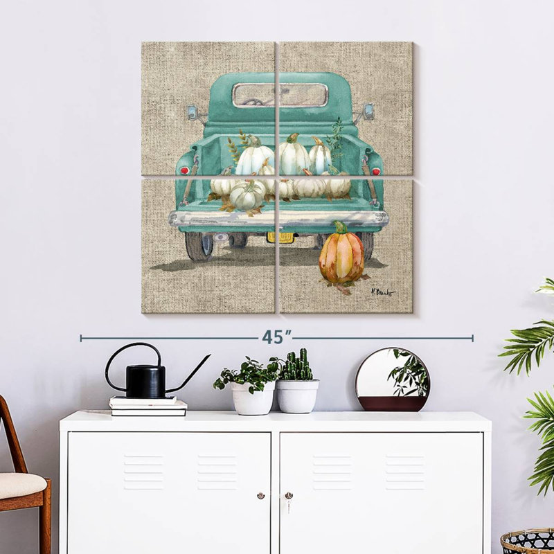 Mehar White Pumpkin Truck