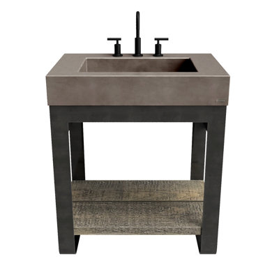 Outland 30" Vanity with Concrete Rectangle Sink