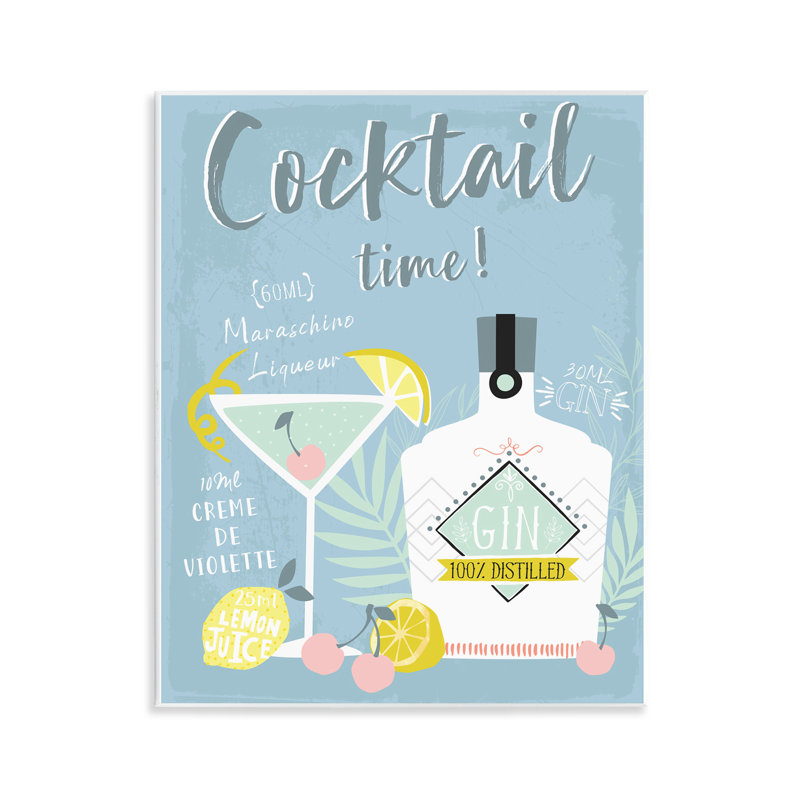  «Cocktail Time Gin Recipe» par Angela Nickeas