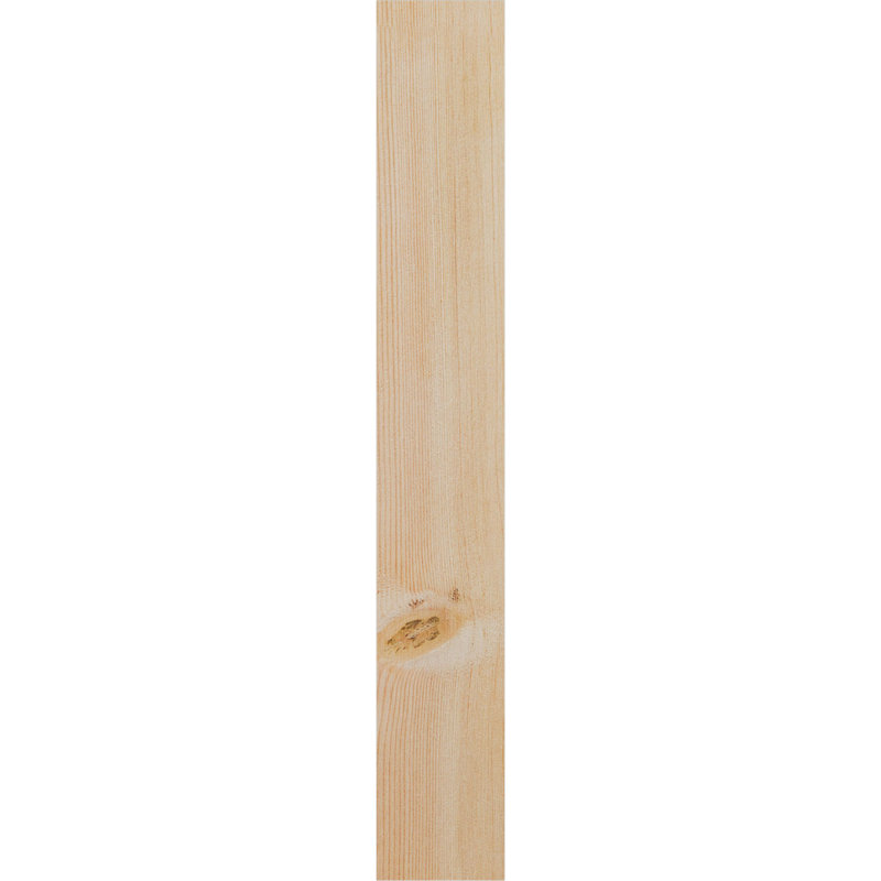 Corbeau Ridgewood, H 24 po x l 3,5 po x P 8 po, Sapin de Douglas, Lisse