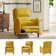 Ensemble de 2 fauteuils inclinables en cuir véritable 28,75 po Neliyah