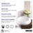 Karran Valera 20 In. Vitreous China Round Vessel Bathroom Sink