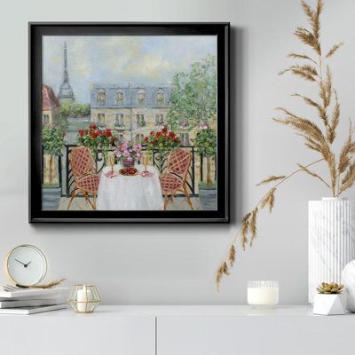 " Toast To Paris " Painting Print
