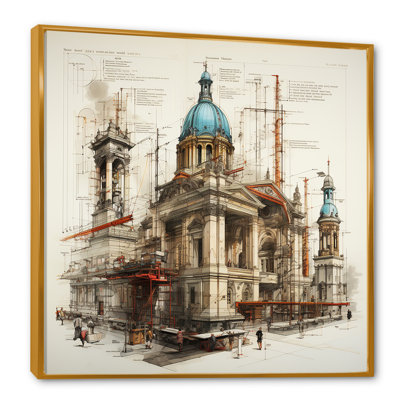 " Analytic Drawing Of A Bank "