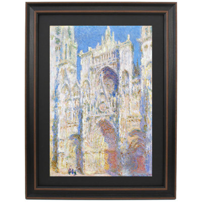 Rouen Cathedral, Full Sunlight By Claude Monet