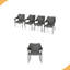 Fauteuil empilable en osier PE, 4 pièces