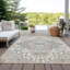 Tapis intérieur / extérieur lavable à la machine Chayden ACN985-99068412