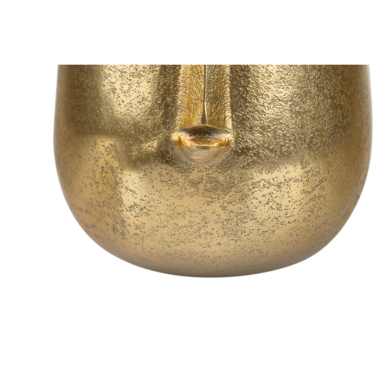Hearld Metal Table Vase, 16x16x28 Cm, Gold