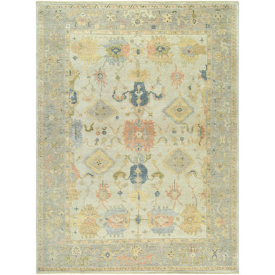 Normandy Handmade Wool Ikat Area Rug