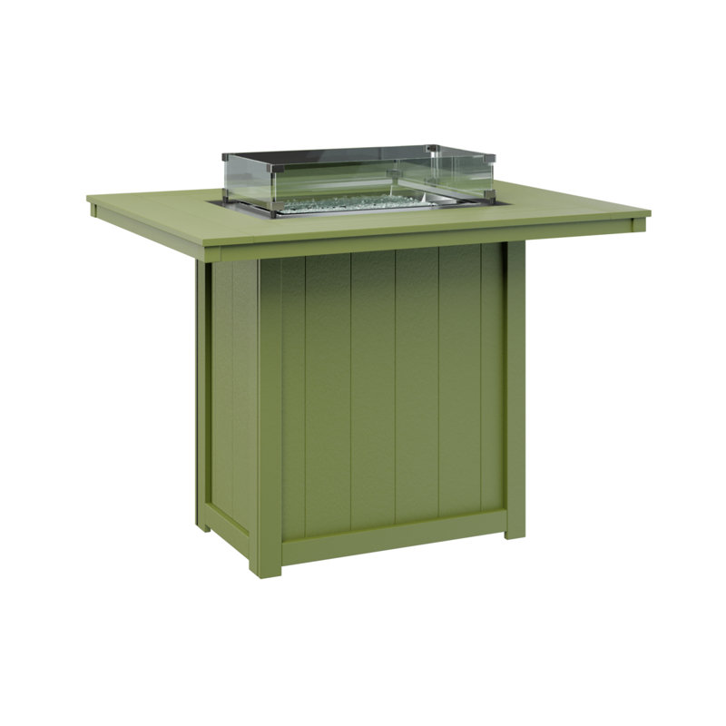 Foyer de table rectangulaire 54 po Berlin Gardens Donoma, Vert kiwi
