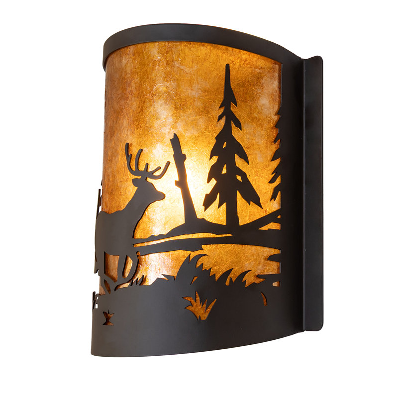 1 - Light Flush Mounted Sconce