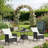 3-Piece Reclining Patio Bistro Set