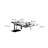 Light luxury square marble coffee table