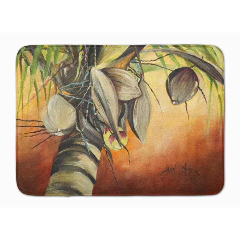 Bessie Memory Foam Non-Slip Bath Rug