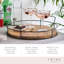 Plateau de cocktail en acacia Twine Modern Manor