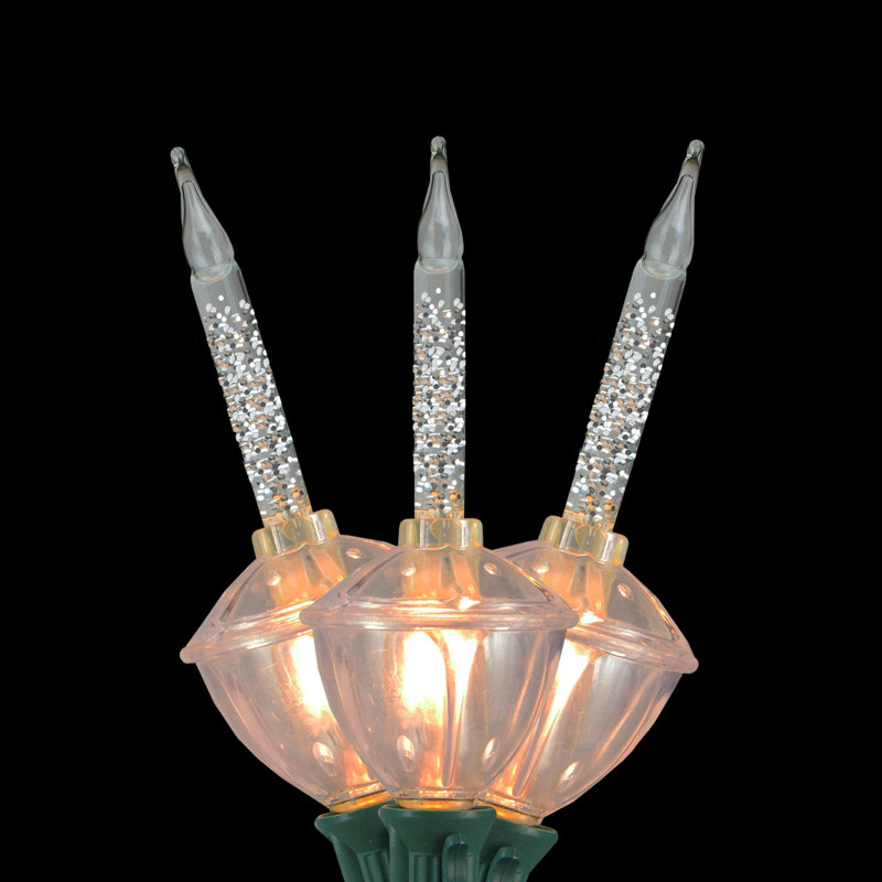 Ensemble de lumières de Noël rétro 7 lumières 7 fils