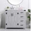 Ensemble de meuble-lavabo simple 36 po Slayton-1961482742