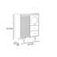 Armoire d'appoint en acier inoxydable