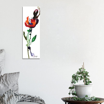 Flower Zen VIII by Kathy Morton Stanion - Wrapped Canvas Panoramic Painting