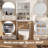 Manimegla Bathroom Freestanding over-the-Toilet Storage Cabinet