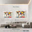 Carte du monde Aliaz style abstrait Mondrian I-108104330