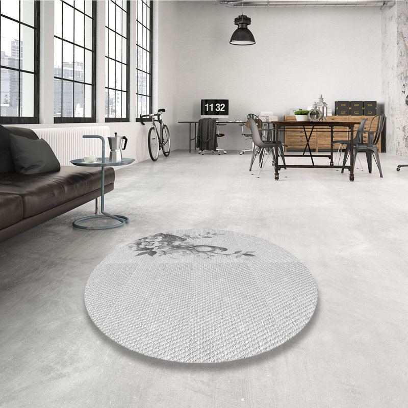 Indoor Rug, Round 7'