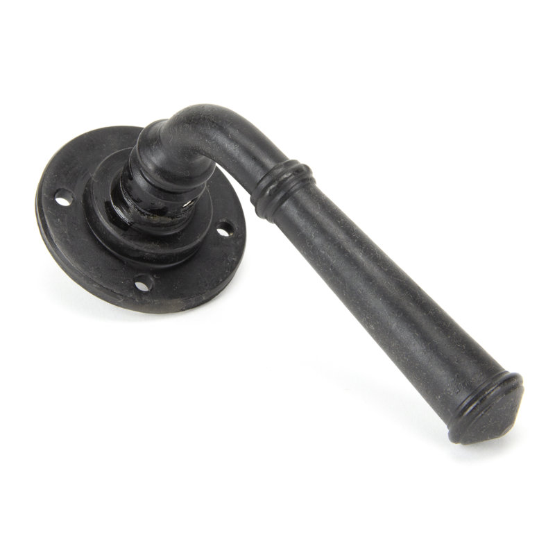 Regency Lever on Rose Set - Unsprung, External Beeswax