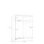 Nakari 2 Door Manufactured Wood Wardrobe-1620510859