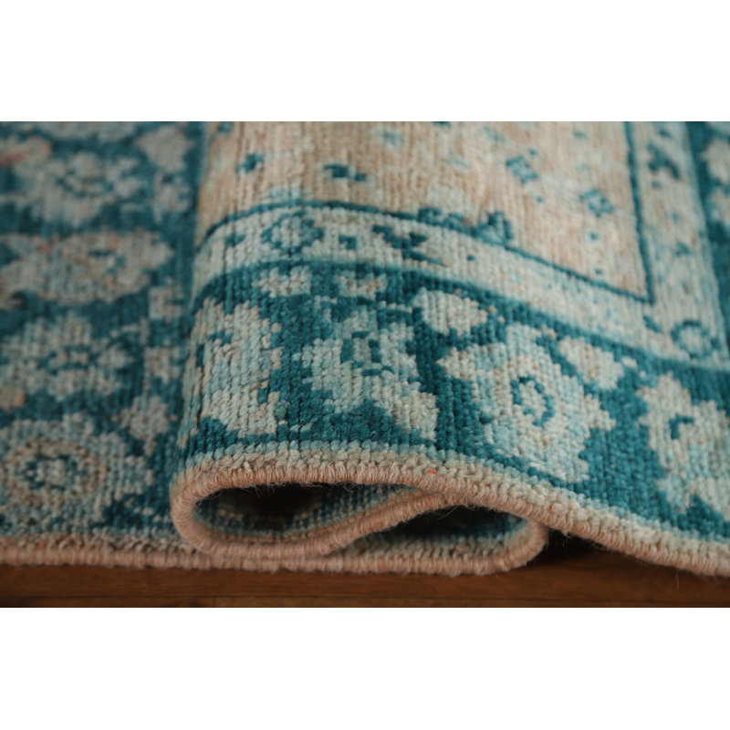 Tapis décoratif teint à la main Oushak 2x3
