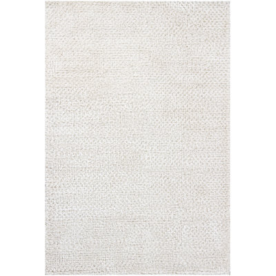 Strata White Area Rug