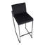 Tabouret de bar et de comptoir à dossier haut Brieon (ensemble de 3)-1486627333-1533150647