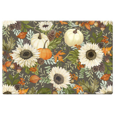 Farmhouse Fall Comfort Kitchen Floor Mat