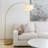 Sawyer 75'' Arched Floor Lamp-69451897