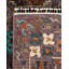 Tapis noué à la main de conception unique Tribal - brun, 9 pi 1 po x 12 pi 6 po