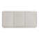 Buffet Carson blanc ultrabrillant