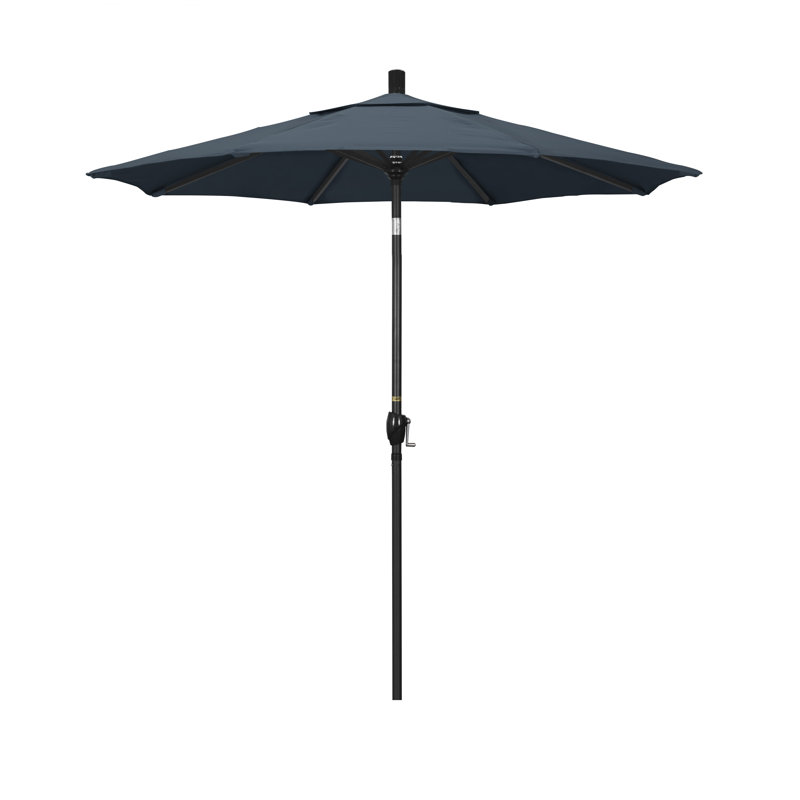Parasol de marché 7,5', Toile performance saphir