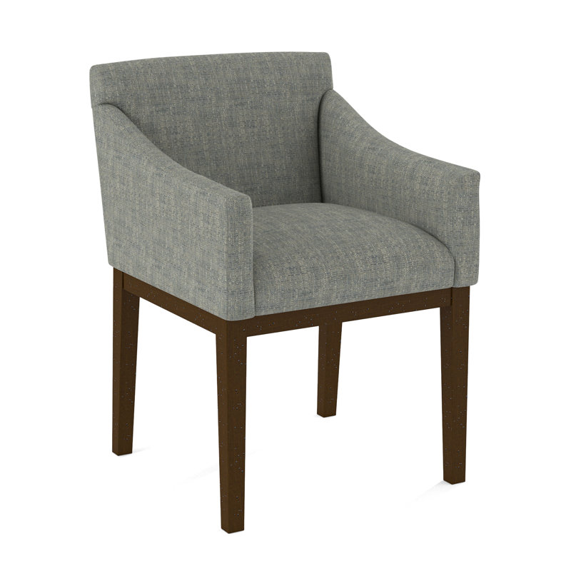 Upholstered Arm Chair, English Saddle, 61650-33