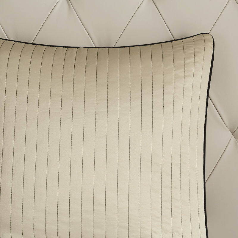Ensemble de literie élégant 12 pièces, confort en coton, style moderne