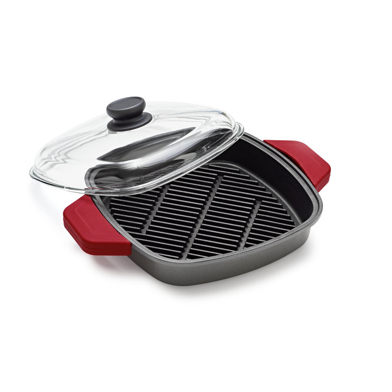 Brock 29cm Non-Stick Grill Pan / Griddle Set