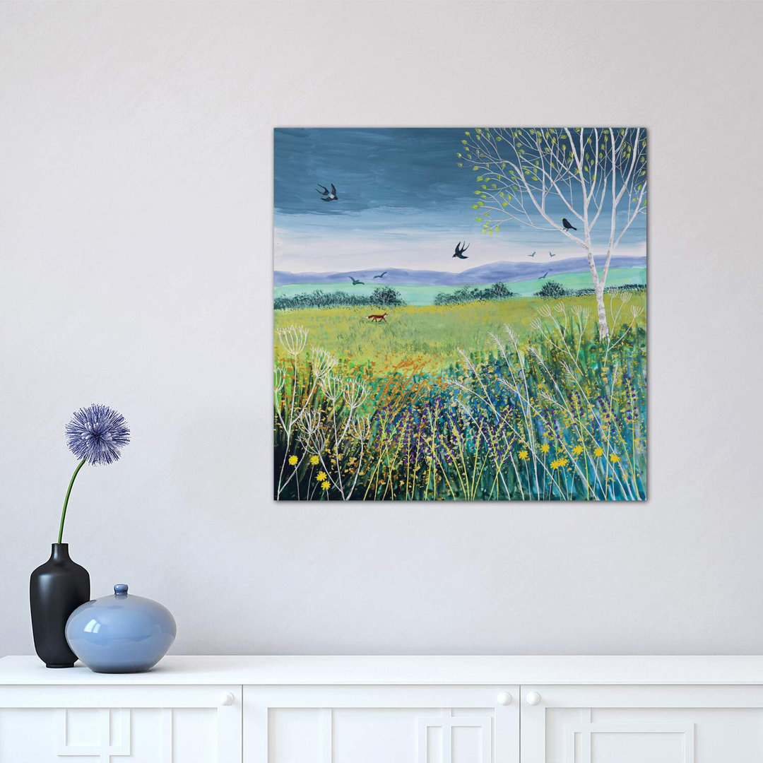 Approaching Storm by Jo Grundy - Wrapped Canvas Painting