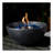 Tabletop Fire Pit Black, Table Top Fire Bowl Outdoor & Indoor Portable Ethanol Fireplace Alcohol Fire Pot