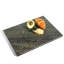 Planche à découper de luxe en marbre de granit pour cuisine Koville, rectangulaire, 12 x 8 po, Wild West Green