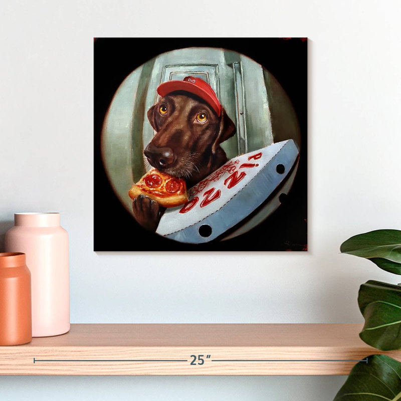 Ketti Pupperoni, 16" H x 16" W