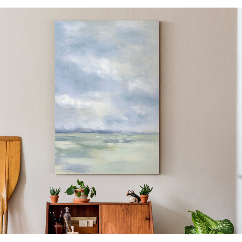 Bord de mer, reproduction d’art sur toile, H 20 po x l 16 po x P 1 po