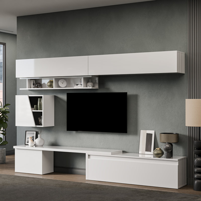 Milan Entertainment Centre, White