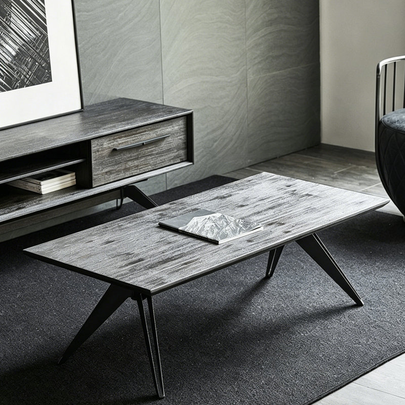 Table basse de style nordique minimaliste