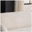 Élégant canapé 3 places Boucle au design ondulé, parfait pour les salons, les chambres et les bureaux d'appartements